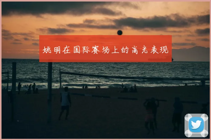姚明在国际赛场上的高光表现